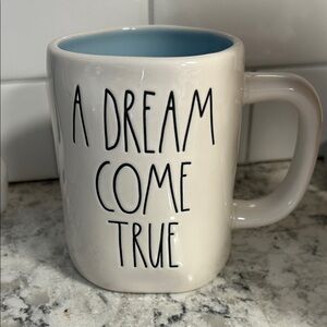 ✨ Rae Dunn Disney “A Dream Come True” Blue Mug ✨